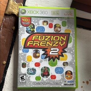Microsoft Xbox 360 Fuzion Frenzy 2 – White with Green Accents